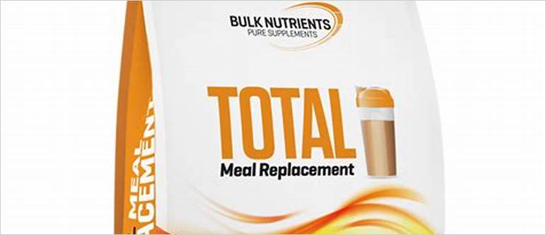 Total meal replacement